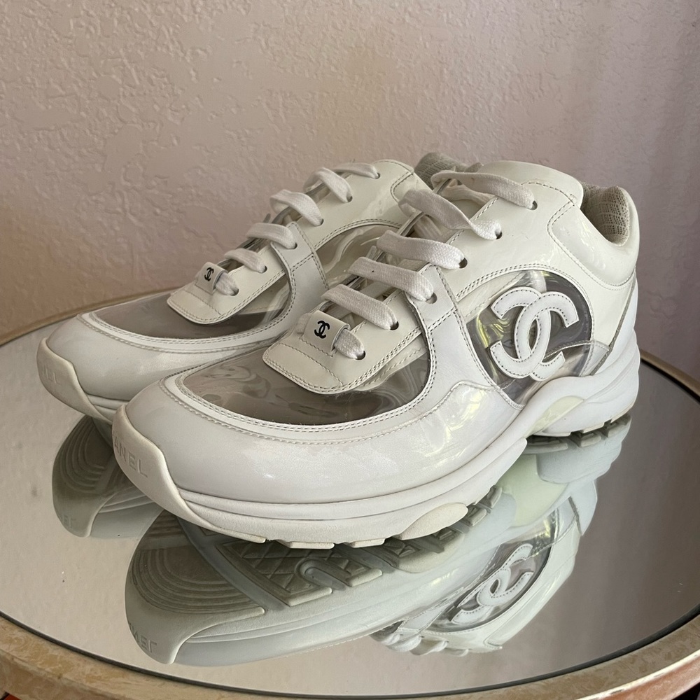 Chanel PVC sneakers